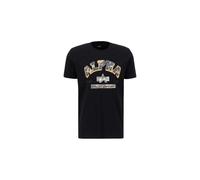 T-shirt College Camo Alpha Industries - Black M
