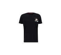 Alpha Industries Flying Buzz Small Logo T-Shirt pour homme Taille M - Noir