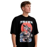T-shirt Alpha Industries Japan Warrior Noir S
