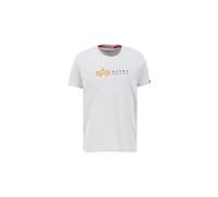 T-shirt Alpha Industries Label Gris 2XL