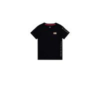 Alpha Industries Camo Sleeve T-Shirt pour homme Taille L - Noir