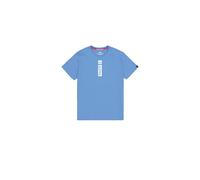 Alpha Industries Alpha Puff Print T-Shirt pour homme Taille S - Bleu