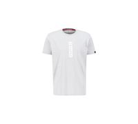 Alpha Industries Alpha Puff Print T-Shirt pour homme Taille L - Gris