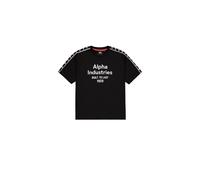 Alpha Industries Track Printed T-Shirt pour Homme Black 3XL