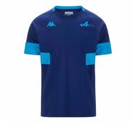 Kappa T-shirt Adobi BWT Alpine F1 Team 2024 pour homme Bleu Taille M