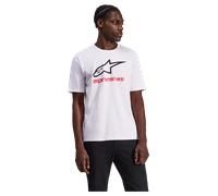 Alpinestars Always 2.0 CSF, t-shirt M Blanc/Noir/Rouge Blanc/Noir/Rouge