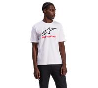 T-Shirt Alpinestars Always 2.0 CSF Blanc/Noir/RougeXXL Blanc,Noir,Rouge