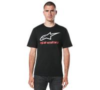Alpinestars T-shirt Original Logo Noir/Blanc/Rouge XXL Homme