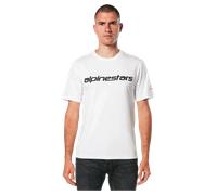 Alpinestars Linear Wordmark 2.0 Short Sleeve T-shirt Blanc 2XL Homme