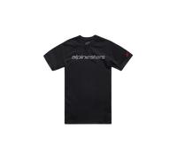 Alpinestars T-shirt Linear Wordmark 2.0 CSF manches courtes Noir/Gris/Rouge XXL Homme