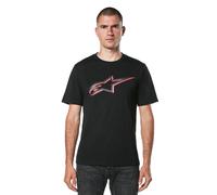 Alpinestars Original Logo T-Shirt, Noir/Rouge, XL Homme