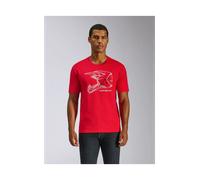 T-Shirt Alpinestars MX Helmet CSF RougeL Rouge