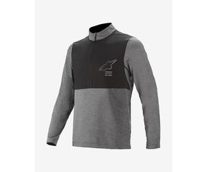 T-shirt AlpineStars Nevada manche longue gris noir - S