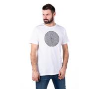 T-Shirt Alpinestars Oscar Spiral Blanc/NoirS Blanc,Noir