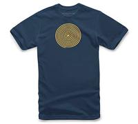 t-shirt alpinestars oscar spiral bleu / jaune S