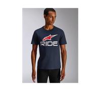 T-Shirt Alpinestars Ride 4.0 CSF Bleu Marine/Blanc/RougeM Bleu Marine,Blanc,Rouge