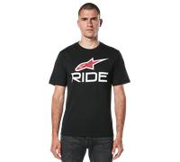§T-Shirt Alpinestars Ride 4.0 CSF Noir-Blanc-Rouge§