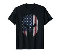 T-Shirt American Spartan Patriotic Warrior T-Shirt