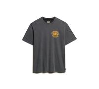 Superdry Biker Rock Graphic Loose Short Sleeve T-shirt Gris M Homme