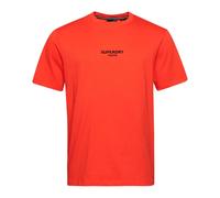 Superdry Luxury Sport Loose Short Sleeve T-shirt Orange XL Homme