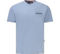 T-shirt ample en coton bio avec logo Napapijri : Taille - S Taille : S