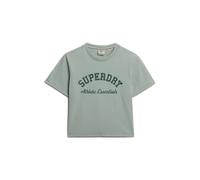 Superdry Athletic Essentials Loose Fit Short Sleeve T-shirt Vert S Femme