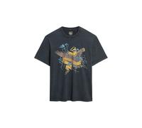Superdry Biker Rock Graphic Loose Short Sleeve T-shirt Noir L Homme