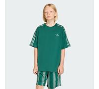 ADIDAS ORIGINALS T-Shirt 'Minecraft' gris / vert / vert pastel / orange, Taille 140