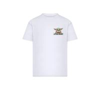 Merchcode Star Wars Mandalorian Anime Short Sleeve T-shirt Blanc M Homme