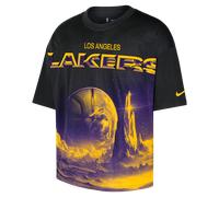 T-shirt ample Nike NBA Los Angeles Lakers Courtside pour homme Noir XS