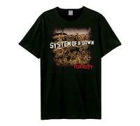 T-shirt Amplified unisexe pour adulte Toxicity Systems of A Down (XXL) (Noir)