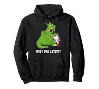 T-Shirt Amusant de Dragon « Le dernier Dragon Mange Une Licorne » Sweat à Capuche