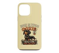 T-Shirt Amusant Doxie Dog Built Low Runs The Show Teckel Coque pour iPhone 13 Pro Max