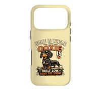 T-Shirt Amusant Doxie Dog Built Low Runs The Show Teckel Coque pour iPhone 17 Pro