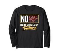 T-Shirt Amusant en neurobiologie pour étudiant Majeur, Cadeau de Remise de diplôme Manche Longue