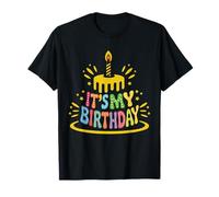 T-Shirt Amusant et coloré « It's My Birthday » pour célébration T-Shirt