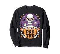 T-Shirt Amusant pour collectionneur d'impôts d'halloween avec Motif Squelette Sweatshirt