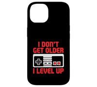 T-Shirt Amusant pour Gamer avec Inscription « I Don't Get Older I Level Up » Coque pour iPhone 14
