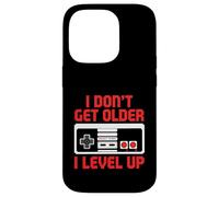 T-Shirt Amusant pour Gamer avec Inscription « I Don't Get Older I Level Up » Coque pour iPhone 14 Pro