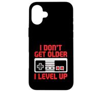 T-Shirt Amusant pour Gamer avec Inscription « I Don't Get Older I Level Up » Coque pour iPhone 16 Plus