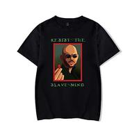 T-Shirt Andrew Tate Col Ras du Cou Décontracté T-Shirt Manches Courtes Hommes Femmes Coton T-Shirts Vintage Rue Mode Manches Courtes Hauts-Black||XXS