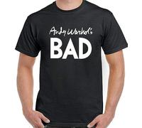 T-Shirt Andy Warhol's Bad Mens Fashion As Worn by Hemden(Medium)