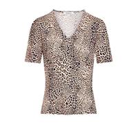 T-shirt animalier droit XL