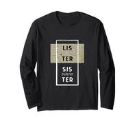 T-Shirt Anne Lister pour sœur Code Diaries Lesbienne Cadeau Fan Manche Longue