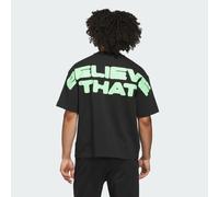 Adidas ANTHONY EDWARDS BELIEVE THAT TEE men Shortsleeves black taille: L