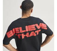 T-SHIRT ANTHONY EDWARDS BELIEVE THAT Black / Solar Red L