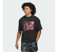 Adidas ANTED GFX TEE 2 men Shortsleeves black taille: L