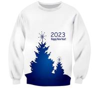 T-shirt Anti-raciste de Neige de Noël T-shirt Casual Sport pour Adultes Sans Chapeau pour Vacances de Noël Costume Jupe Et Veste D'hiver, A-l, XXXL
