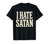 T-Shirt Anti Satan, Drôle, Chrétien, Jésus, Église De Dieu T-Shirt