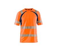T-shirt anti-UV anti-odeur haute visibilité Blaklader Orange S
